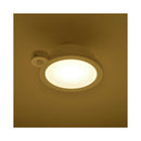 オーム電機 LEDミニシーリングライト 40形電球色センサー付