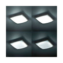 オーム電機 LEDシーリングライト 6畳用調光リモコン付昼光色