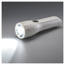 オーム電機 LED懐中ライト 58ルーメン 単2形乾電池2本付き  1個