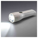 オーム電機 LED懐中ライト 58ルーメン 単2形乾電池2本付き  1個