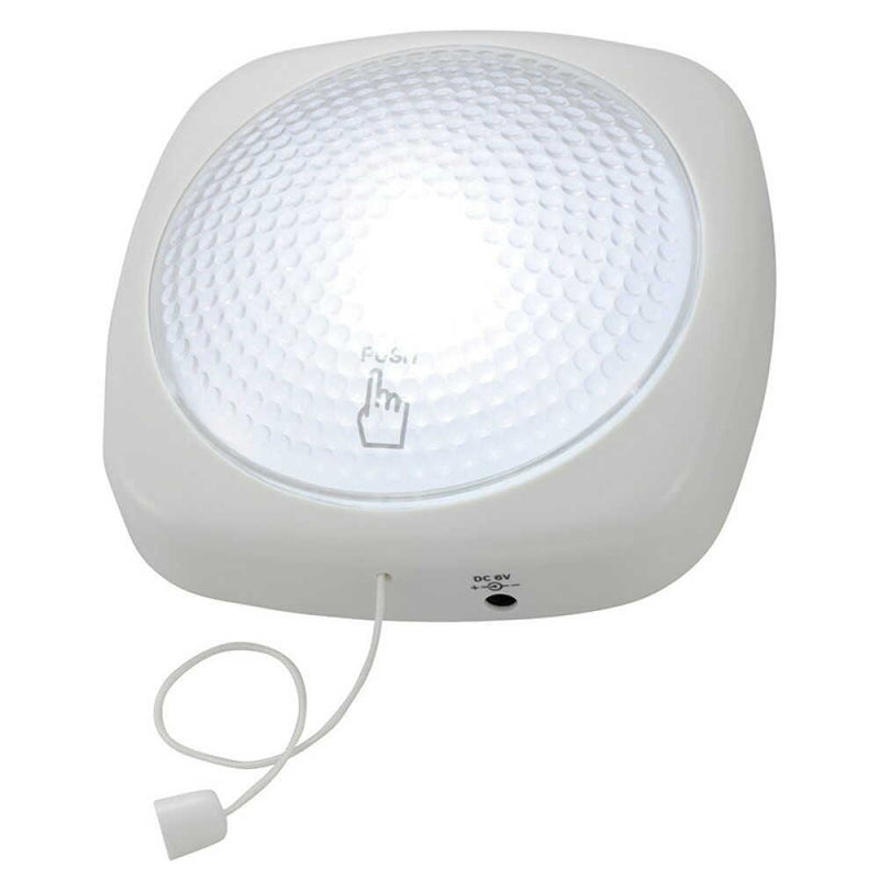 オーム電機 LED大型プッシュライト 白色LED