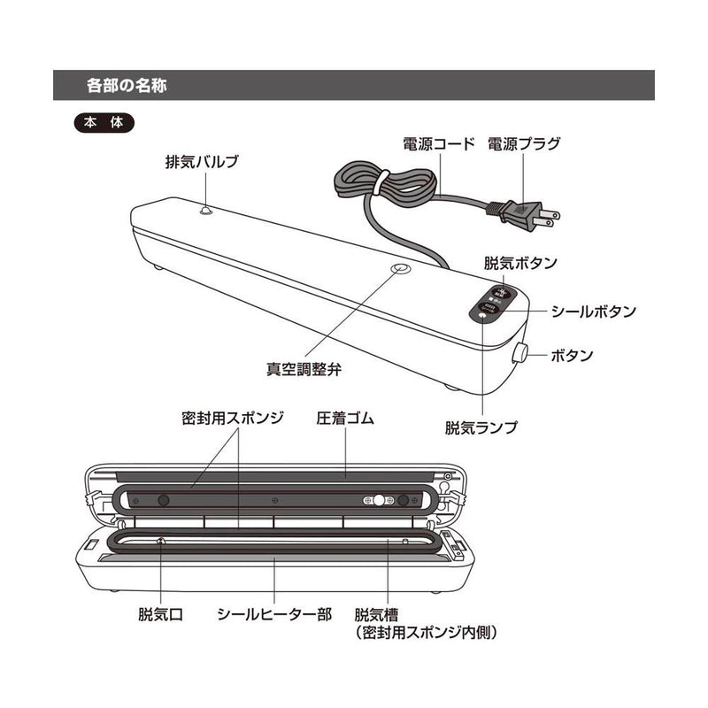 オーム電機 密封パック器