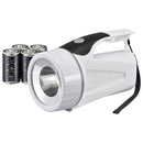 オーム電機 LED強力ライト 電池付き