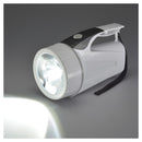 オーム電機 LED強力ライト 電池付き