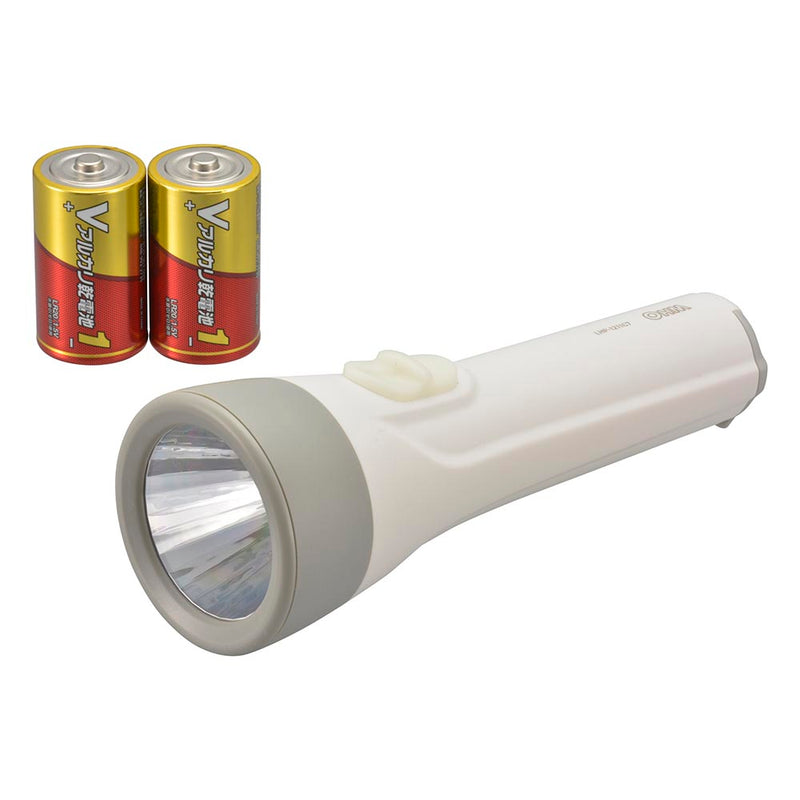 オーム電機 LED懐中ライト 110ルーメン