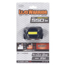 オーム電機 LEDヘッドライト リードウォーリア COB 550ルーメン 1個