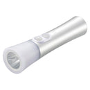 オーム電機 充電式LEDトーチライト＆ランタン 明暗人感センサー付き 1個