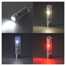 オーム電機 USB充電式LEDミニマルチライト UVライト付属 1個