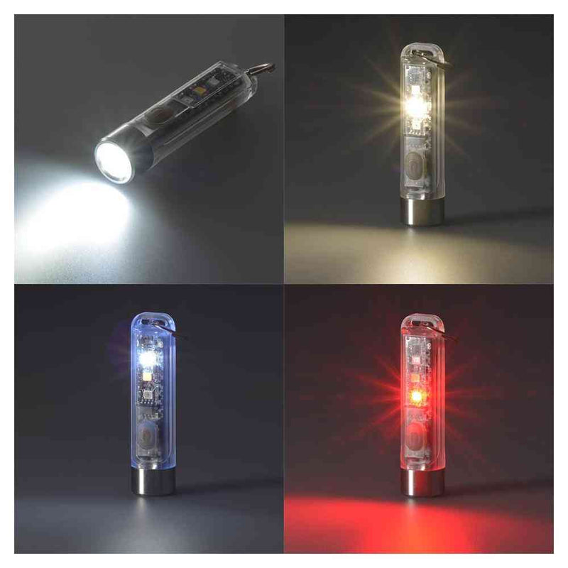 オーム電機 USB充電式LEDミニマルチライト UVライト付属 1個