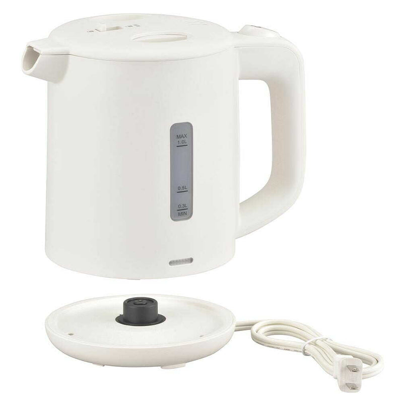オーム電機 電気ケトル1.0L
