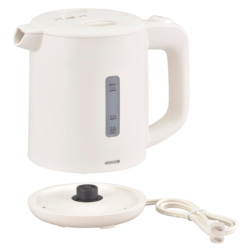 オーム電機 電気ケトル1.0Ｌ