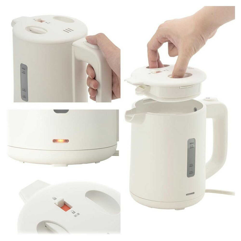 オーム電機 電気ケトル1.0L