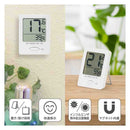 オーム電機 温度が見やすい温湿度計 健康サポート機能付き