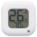 オーム電機 温度が見やすい温湿度計