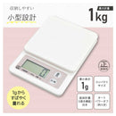 オーム電機 クッキングスケール 1kg計 1個