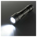 オーム電機 LEDライト ラバー＆アルミ 500ルーメン