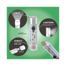 オーム電機 LEDスケルトンライト充電式 3個入り