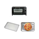 オーム電機 オーブントースター ブラック