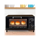 オーム電機 オーブントースター ブラック