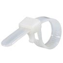 オーム電機 リピートタイ 屋内用 100mm 白 09-1251 30本入