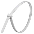 オーム電機 耐熱ロックタイ 耐候性 300mm ライトグレー 09-1263 30本入