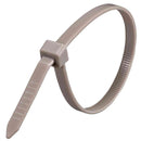 オーム電機 ガーデンカラータイ 耐候性 200mm 茶 09-1274 30本入