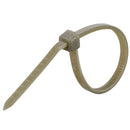 オーム電機 ガーデンカラータイ 耐候性 100mm 緑 09-1276 50本入