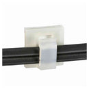 オーム電機 絶縁コードクリップ 16W ホワイト 09-1921 10個入