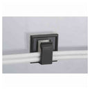 オーム電機 絶縁コードクリップ 16K ブラック 09-1923 10個入