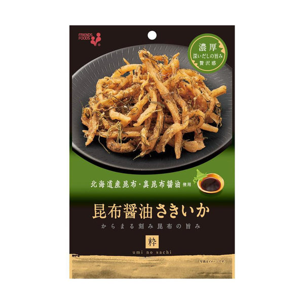 ◆井上食品 うみのさち粋 昆布 醤油 さきいか 40g