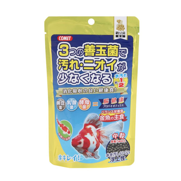 イトスイ 金魚の主食 納豆菌中粒 90g
