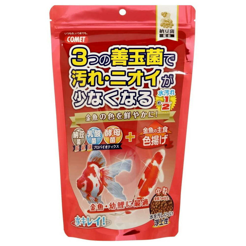 イトスイ 金魚の主食納豆菌 色揚げ中粒 430g