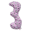 イトスイ 国産くねくねキックまくらライトパープル S