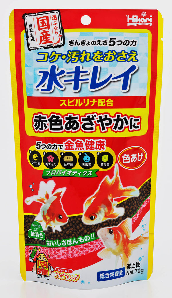 キョーリン きんぎょのえさ5つの力 色あげ ７０ｇ