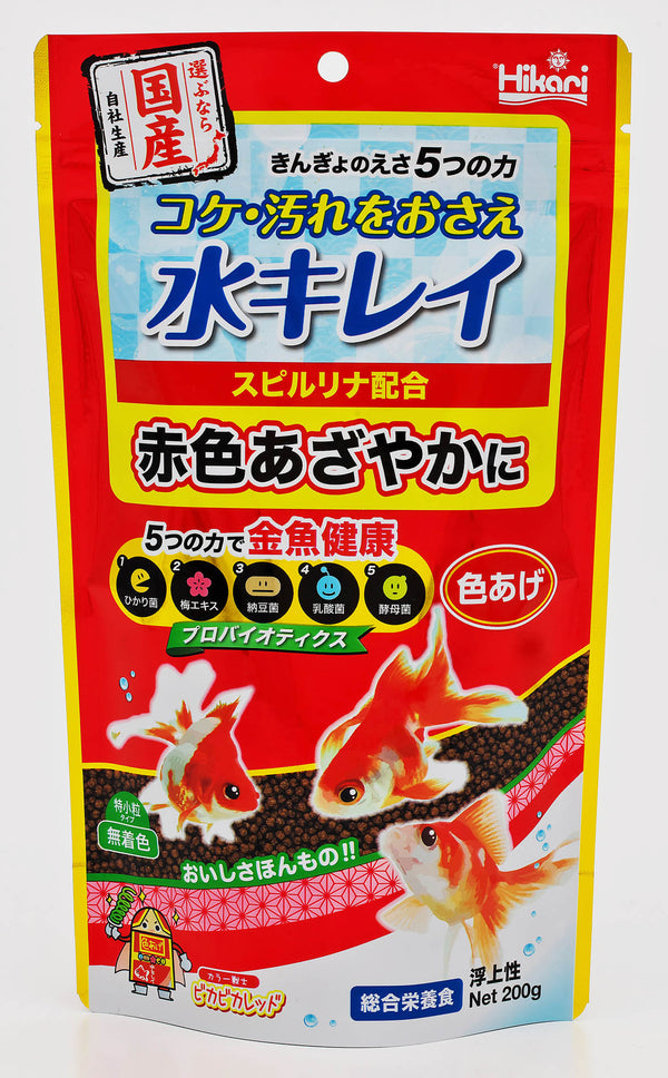 キョーリン きんぎょのえさ5つの力 色あげ ２００ｇ