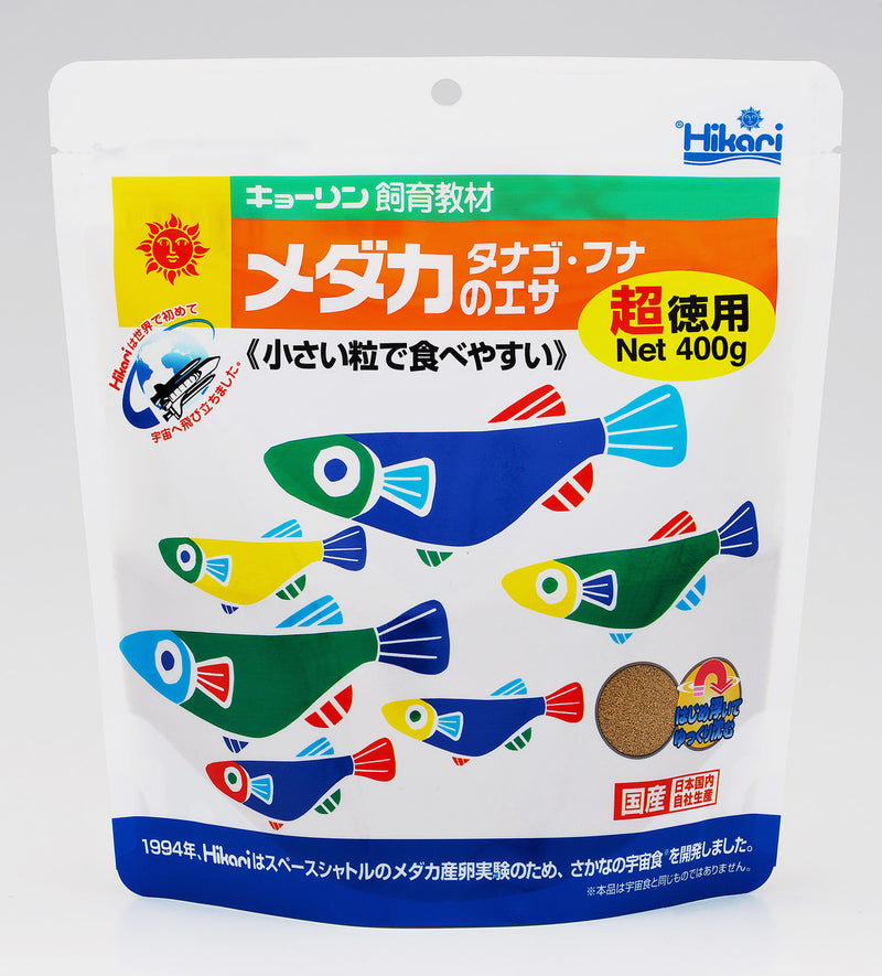 キョーリン メダカのエサ 超徳用 ４００ｇ