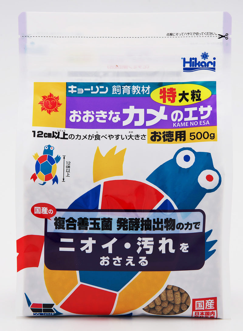 キョーリン おおきなカメのエサ  特大粒 ５００ｇ