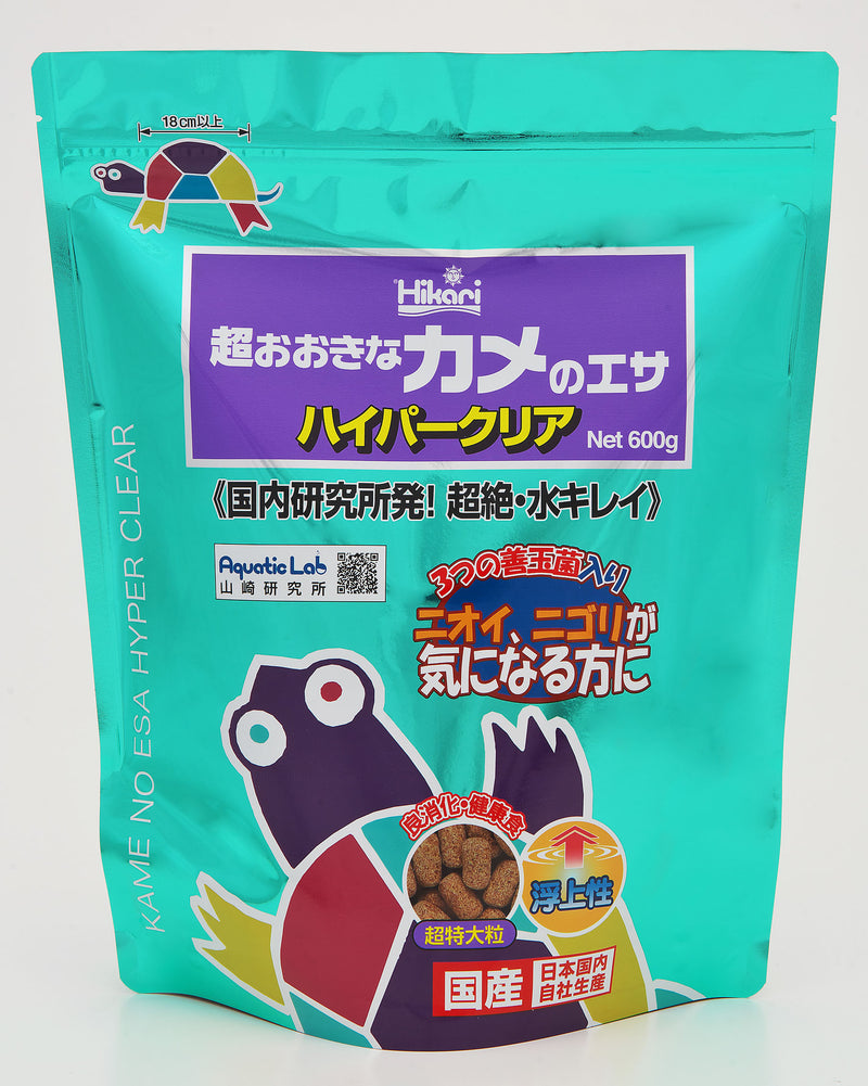 キョーリン 超おおきなカメのエサ ハイパークリア ６００ｇ