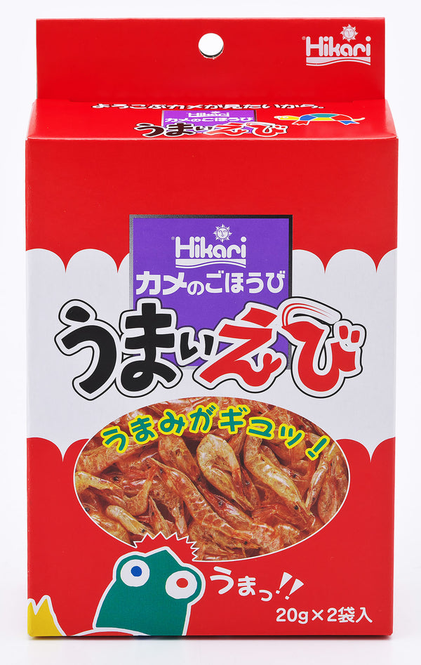 キョーリン カメのごほうび うまいえび ２０ｇ×２袋入