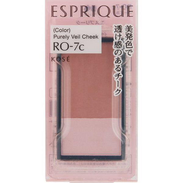 Kose Esprique Purely Veil Cheek RO-7c Rose degree