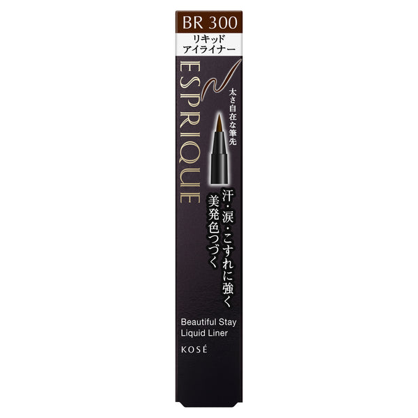 Kose Esprique Beautiful Stay Liquid Liner BR300 Dark Brown