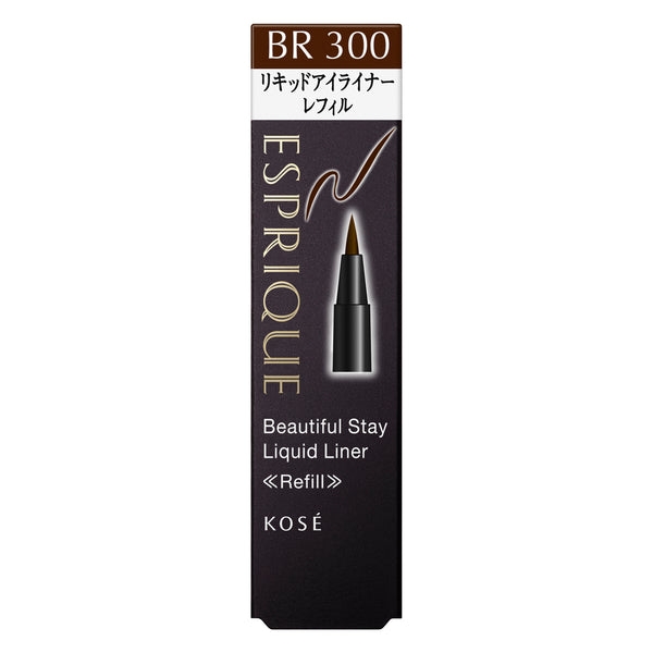 Kose Espreque Beautiful Stay Liquid Liner BR300 Dark Brown (Refill)