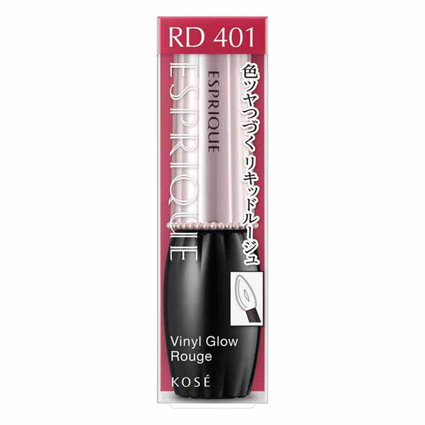 Kose Esprique Vinyl Glow Rouge RD401 Red 6g