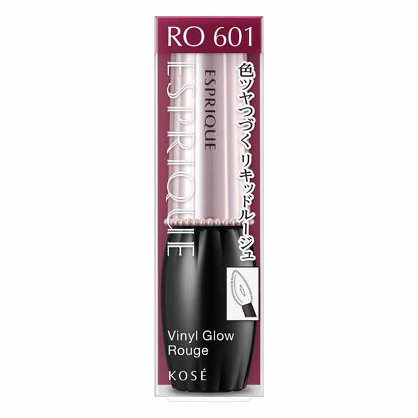 Kose Esprik Vinyl Glow Rouge RO601 Rose Series 6g