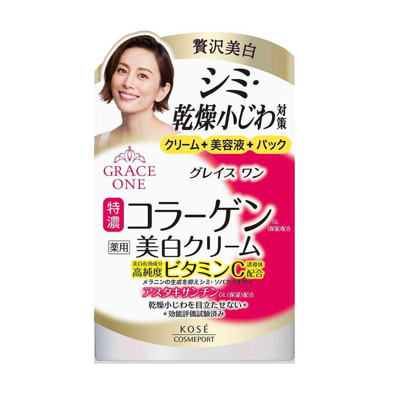 Kose Cosmeport Grace One medicated whitening gel cream 100g