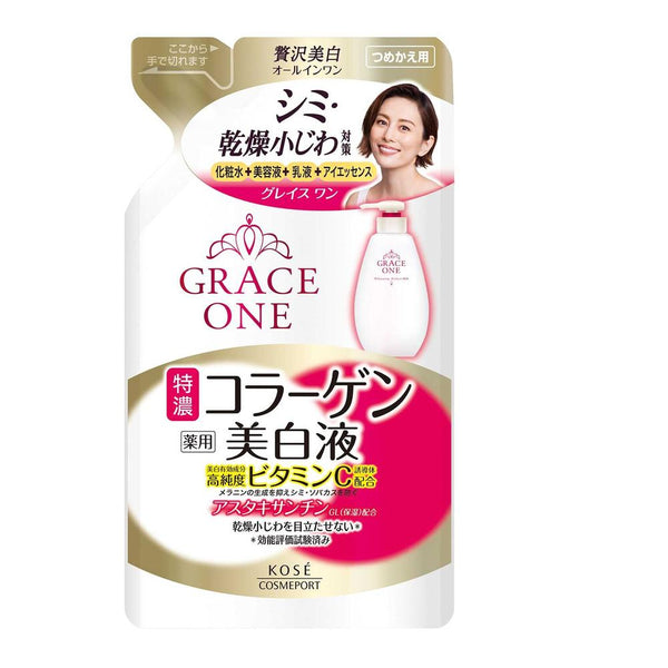 Kose Cosmeport Grace One Medicated Whitening Moisturizer Refill 200ml