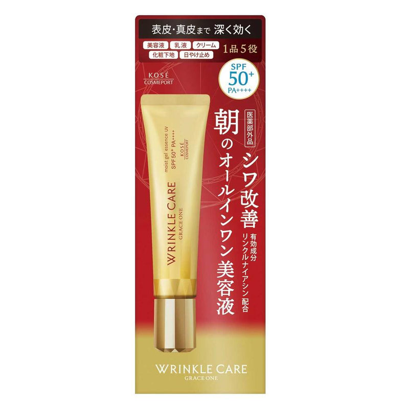 Kose Cosmeport Grace One Wrinkle Care Moist Gel Essence UV