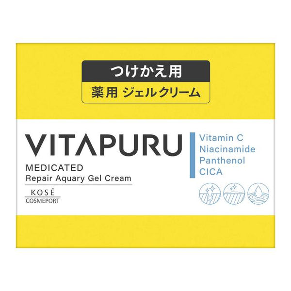 [Quasi-drug] Kose Cosmeport Vitapul Repair Aquary Gel Cream Replacement 90g