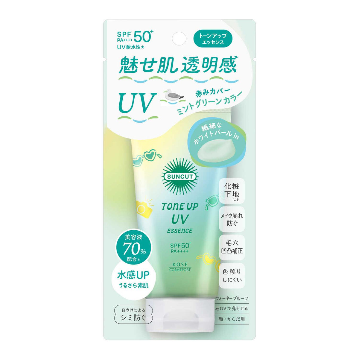 サンカットR トーンアップUV エッセンス ミントグリーン 80g