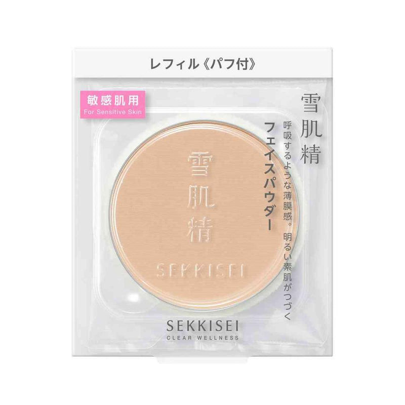 コーセー 雪肌精 クリアウェルネス エアリー スキン ヴェール フェイスパウダー レフィル 10g